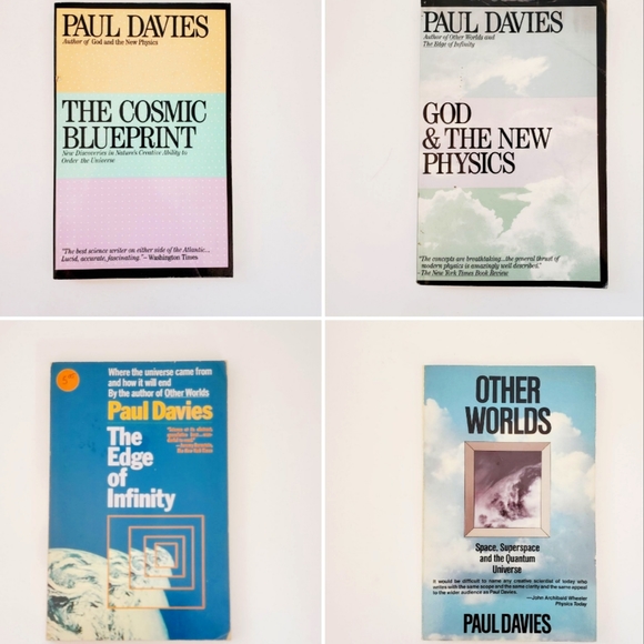 Paul Davies Science Physics Philosophy New Age Book Bundle